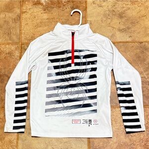 Spyder Boys 1/4 zip baselayer Size Small